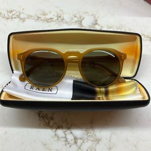 Raen Remmy Honey/Green Polarized Sunglasses